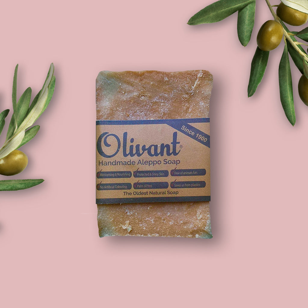 Handmade Olive Oil Aleppo soap – for face, hands and body - giftwellness