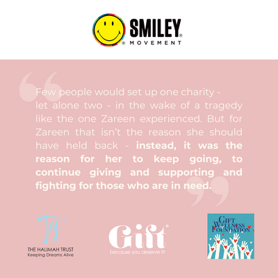 Smiley Movement Interview: Setting up Two Charities in the Wake of Tragedy.